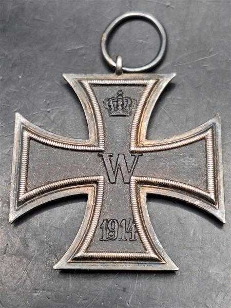 Eiserne Kreuz mit Hersteller Punze EK Militaria 1813 - 1914 Orden Militaria  31