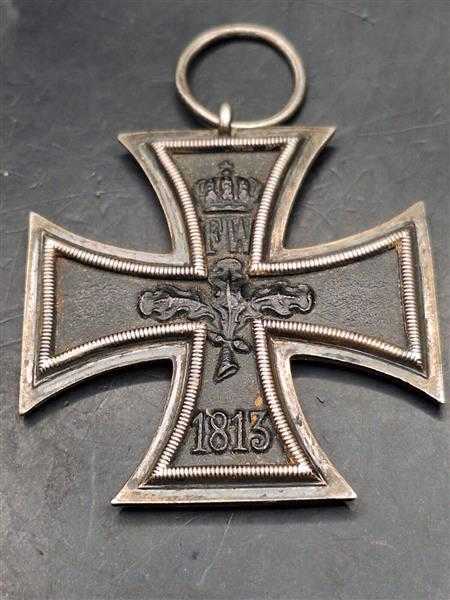 Eiserne Kreuz mit Hersteller Punze EK Militaria 1813 - 1914 Orden Militaria  32