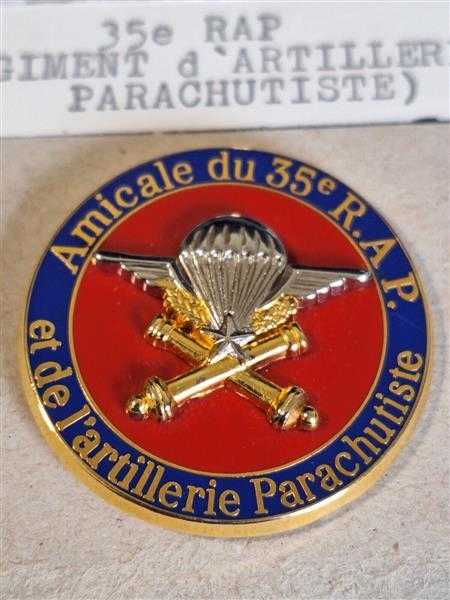 Frankreich France Orden Badge 35e RAP Regiment Artillerie Parachutiste Springer