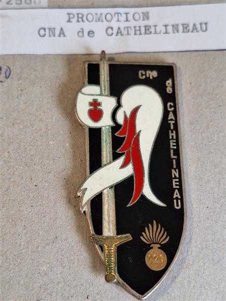 Frankreich France Orden Badge Prüfung Promotion CNA de Cathelineau