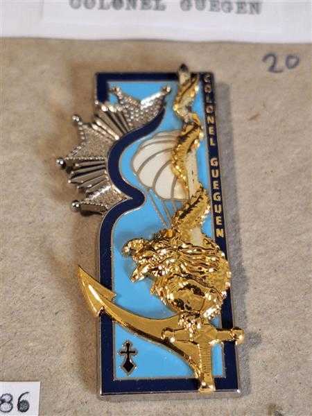 Frankreich France Orden Badge Prüfung Promotion Colonel Guegen