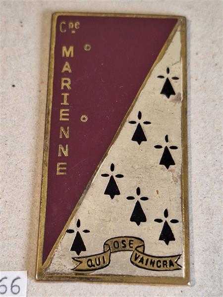 Frankreich France Orden Badge Prüfung Promotion CPE. Marienne