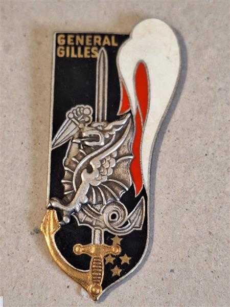 Frankreich France Orden Badge Prüfung Promotion General Gilles Drache Dragon