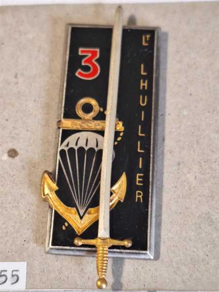 Frankreich France Orden Badge Prüfung Promotion Lt. Lhuillier 3 BCCP