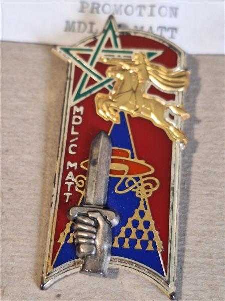 Frankreich France Orden Badge Prüfung Promotion MDL / C Matt