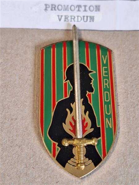 Frankreich France Orden Badge Prüfung Promotion Verdun