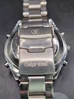 Oskar Emil Dollas Quartz Armbanduhr Uhr Watch OVP Display 40mm