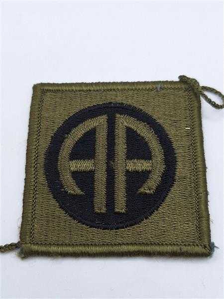 US Patch 82nd Airborne Unit Militaria Ärmelabzeichen Stoff Aufnäher Uniform Tarn