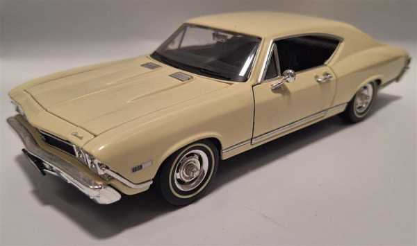 WELLY Chevrolet Chevelle SS 396 Muscle-Car Modellbau Fertigmodell Auto 1:24 1968