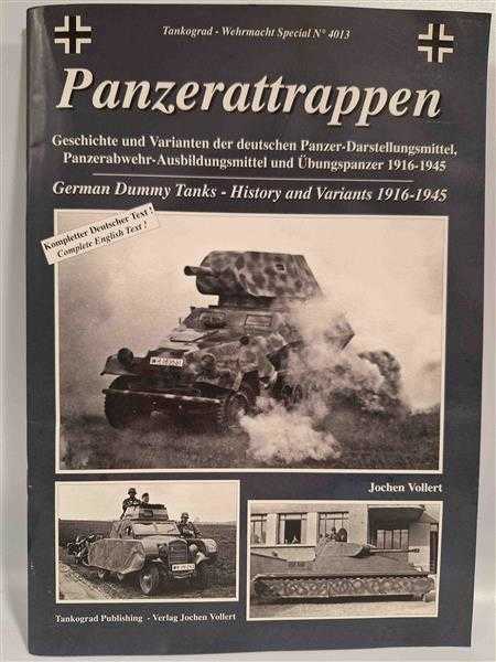 Tankograd 4013 Wehrmacht Panzerattrappen Ausbildung / Übungspanzer 1916-1945