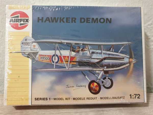 Airfix 01052 Hawker Demon Flugzeug Militaria Modellbau 1:72 Eingeschweißt