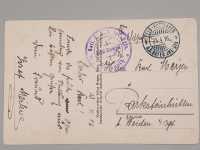 Ak Ansichtskarte Postkarte Feldpost Bayreuth K.b. 7 Inf. Regiment 1916 Militaria