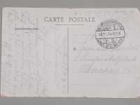 Ak Ansichtskarte Postkarte Feldpost Camp de Sissonne Aisne Infanterie Div. 23