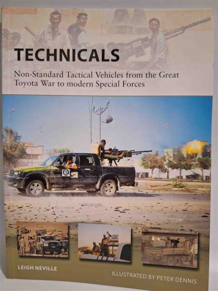 Osprey New Vanguard 257 Technicals Toyota War Special Forces Iraq Libya Syria