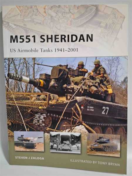 Osprey New Vanguard 153 M551 Sheridan US Airmobile Tanks 1941-2001 Kettenfahrzeug