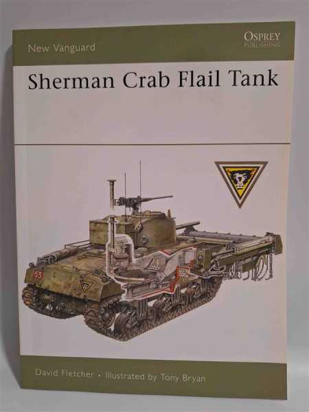 Osprey New Vanguard 139 Sherman Crab Flail Tank Minenräumpanzer Afrika WW2