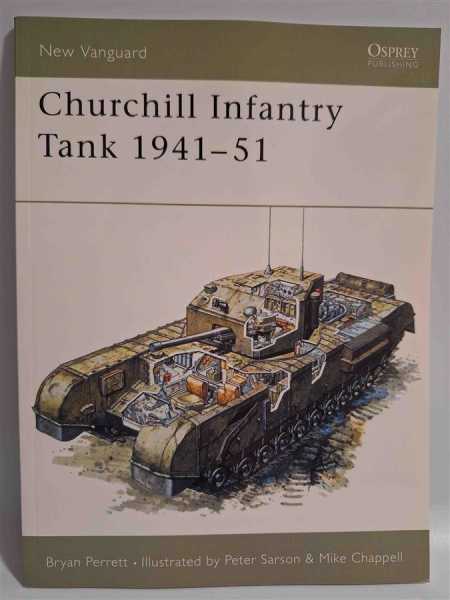 Osprey New Vanguard 4 Churchill Infantry Tank 1941-51 Panzer Modellbau Militaria