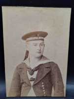 CDV um 1900 Militaria Soldat Uniform Waffenrock...