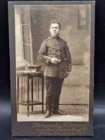 CDV um 1900 Militaria Soldat Uniform Waffenrock Regiment...