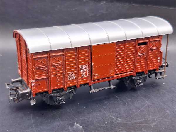 Märklin Eisenbahn Modellbau H0 Gedeckter Güterwagen Braun 312/1