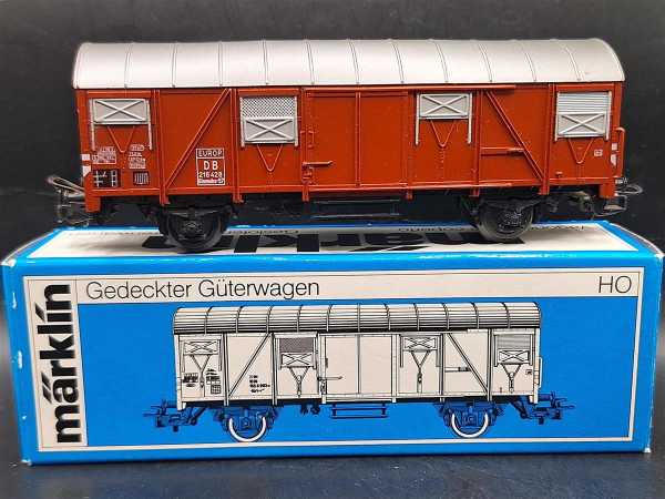 Märklin Eisenbahn Modellbau H0 4627 Gedeckter Güterwagen OVP