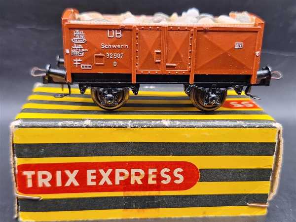 Trix Express 20/86 Güterwagon Schwerin Offen Spritzguß Eisenbahn Modellbau H0