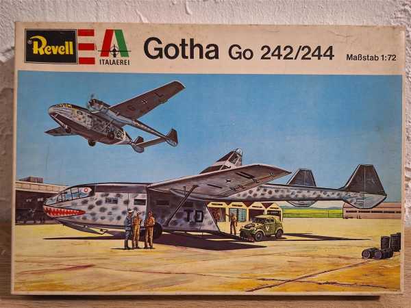 Revell Italerei H-2006 Gotha Go 242/244 Modellbau Flugzeug 1:72 Wehrmacht