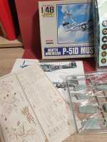 Arii North American P-51D Mustang Flugzeug Modellbau Satz 1:48 Militaria