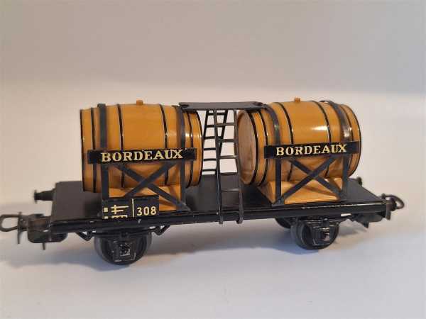 Märklin Eisenbahn Modellbau H0 Weinfässer Transport Bordeaux 308 / 4510 Weinfass