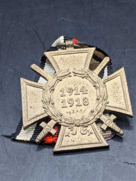 Orden Frontkämpfer Ehrenkreuz 1914-1918 am Band Militaria Hersteller Variante