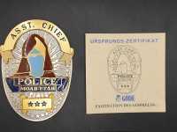 Asst. Chief Police Moab Utah USA Polizei Police Badge Abzeichen Marke Insigne