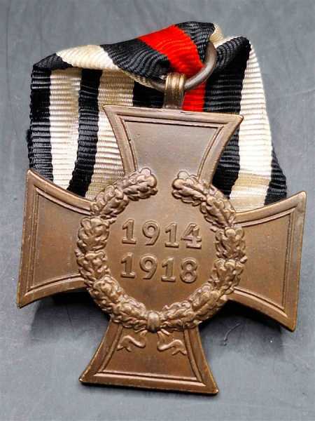 Orden Kriegsteilnehmerkreuz 1914-1918 am Band Militaria Hersteller OEJ Selten