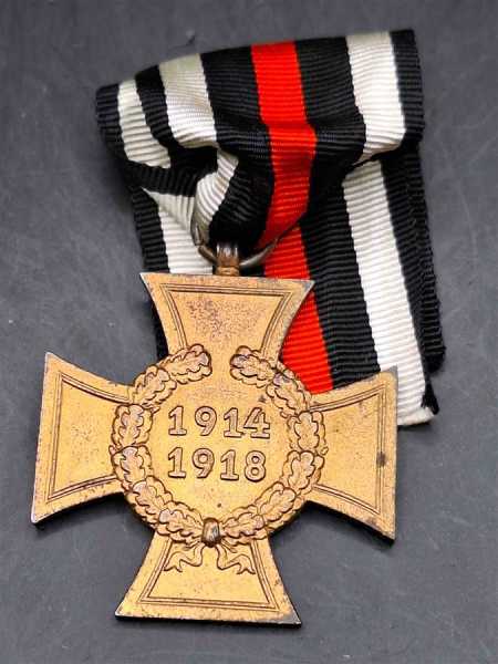 Orden Kriegsteilnehmerkreuz 1914-1918 am Band Militaria Hersteller PSL