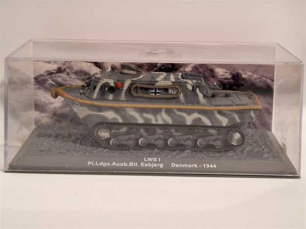 LWS Land Wasser Schlepper Pi.Ldgs.Ausb.Btl. Esbjerg Denmark 1944 Modellbau 1:72