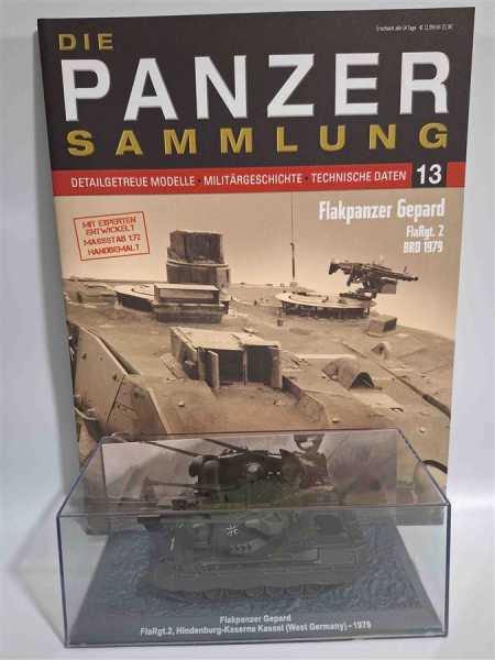 Flakpanzer Gepard FlaRgt. 2 BRD 1979 Bundeswehr Panzer Tank Modellbau 1:72