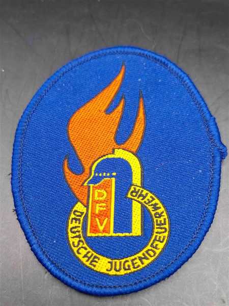 DFV Deutsche Jugendfeuerwehr Ärmelabzeichen Patch Stoffabzeichen Feuerwehr