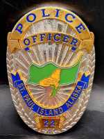 St. Paul Island Alaska 22 US Polizei Police Badge...