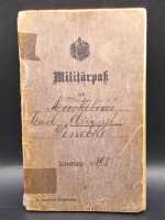 Militärpaß 1. WK Infanterie Regiment 79 / 92 /...