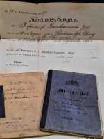 Militärpaß + Soldbuch 1. Infanterie-Regiment...