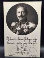 Ak Ansichtskarte Postkarte Deutsche Kriegskarte 1914 Kaiser Wilhelm Rot Kreuz