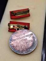 DDR NVA Orden Ernst Schneller Medaille 1890-1944 Antifa Widerstand Silberstufe