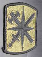 USA Patch Ärmelabzeichen Signal Brigade NATO OTAN