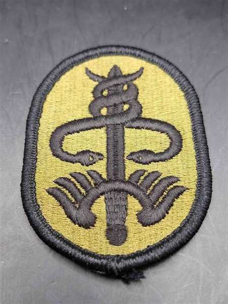 USA Patch Ärmelabzeichen Medical Command Arzt Schwert Schlange