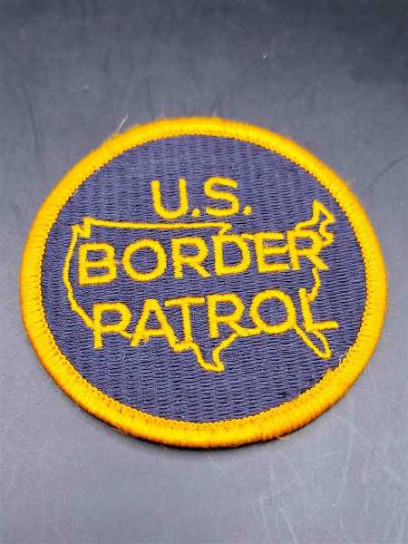 USA Patch Ärmelabzeichen U.S. Border Patrol Grenzschutz Mauer Mexico Pro Trump