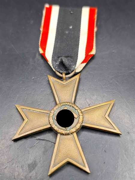 Kriegsverdienstkreuz ohne Schwerter 1939 2. Klasse KVK Orden Ehrenzeichen mit Band