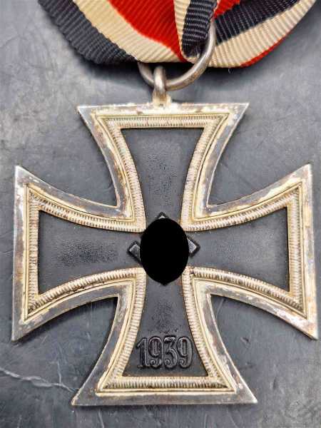 EK2 Eisernes Kreuz 2. Klasse 1939 am Band Unmakiert