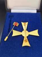 BRD Bundesverdienstkreuz BVK Nadel 1. Klasse Verdienstorden Orden Schwarze Etui