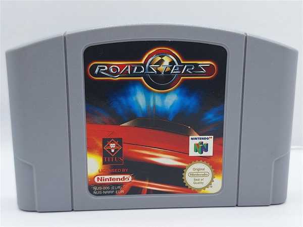 Roadsters Titus Auto Car Rennspiel Nintendo N64 Modul Spiel Game