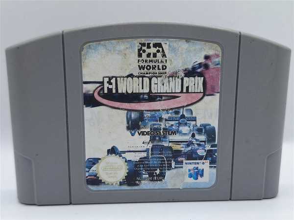 F-1 World Grand Prix Championship Formula 1 Nintendo N64 Modul Spiel Game