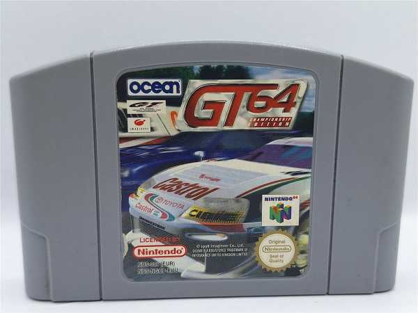 GT 64 Championship Edition Autorennspiel Nintendo N64 Modul Spiel Game